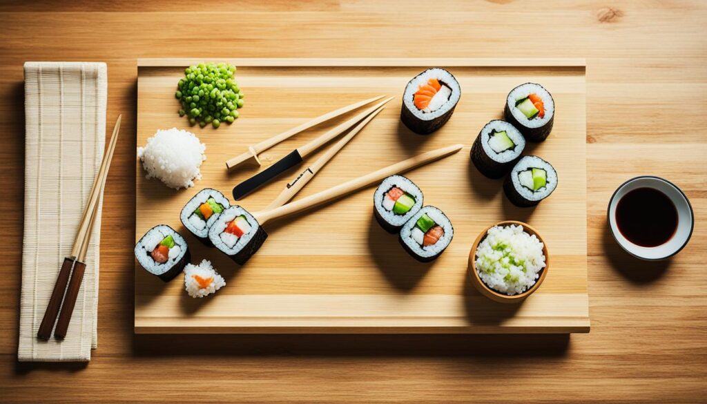 The art of sushi making